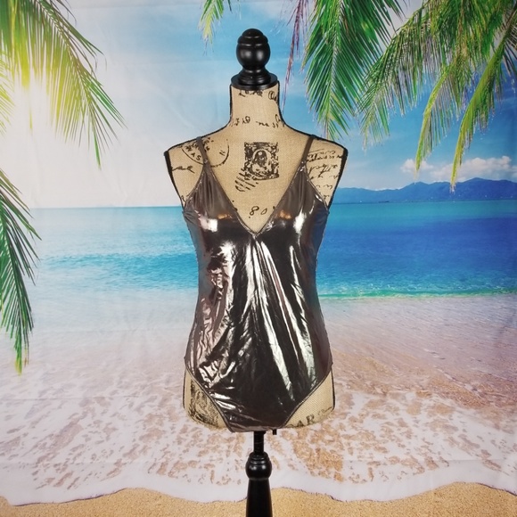 Leith Other - Leith SwimsuitMetallic Foiled